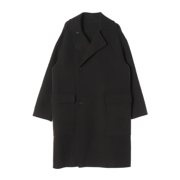 캘빈클라인 모 100% 미니멀 오버핏 롱코트