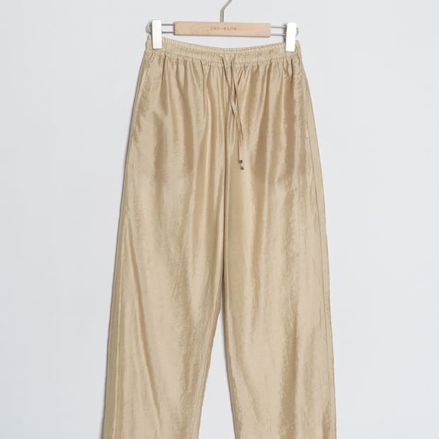 LOWRYS FARM Satin Easy Pant (26~28)