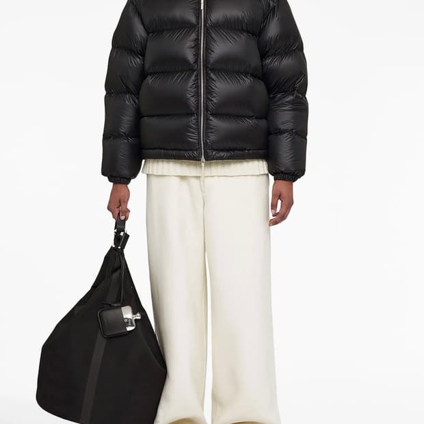 질샌더 다운 푸퍼 자켓