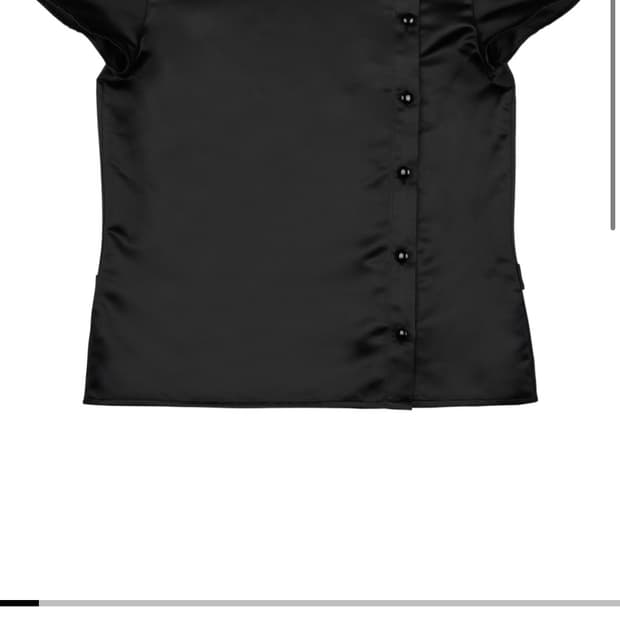kanari short sleeve puff shirt black 팝니다