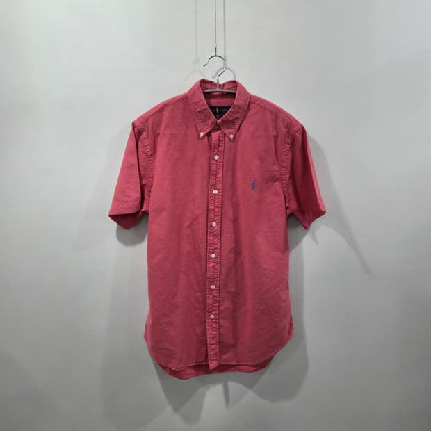 폴로랄프로렌 버튼다운 옥스포드 반팔셔츠 M