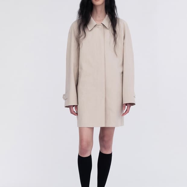 LFM 트렌치 하프 코트