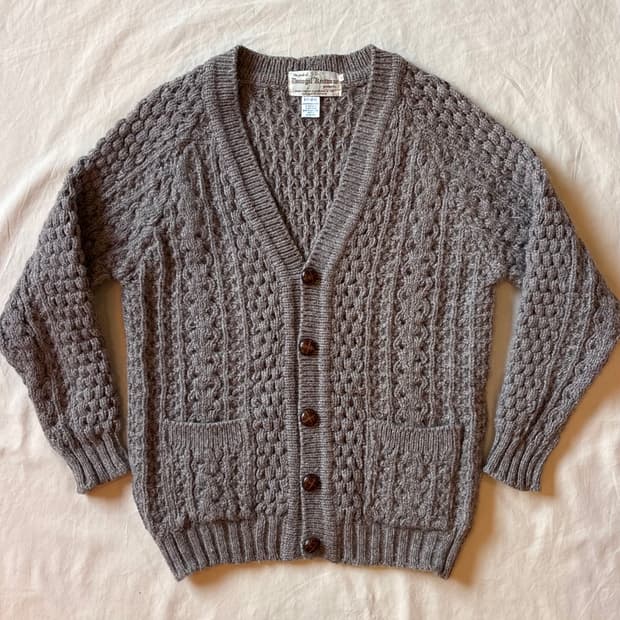 [100-102] 80s Ireland 도네갈 니트웨어 울 아란 니트