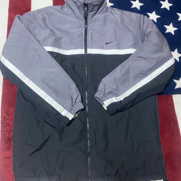 나이키 올드스쿨 패딩 자켓