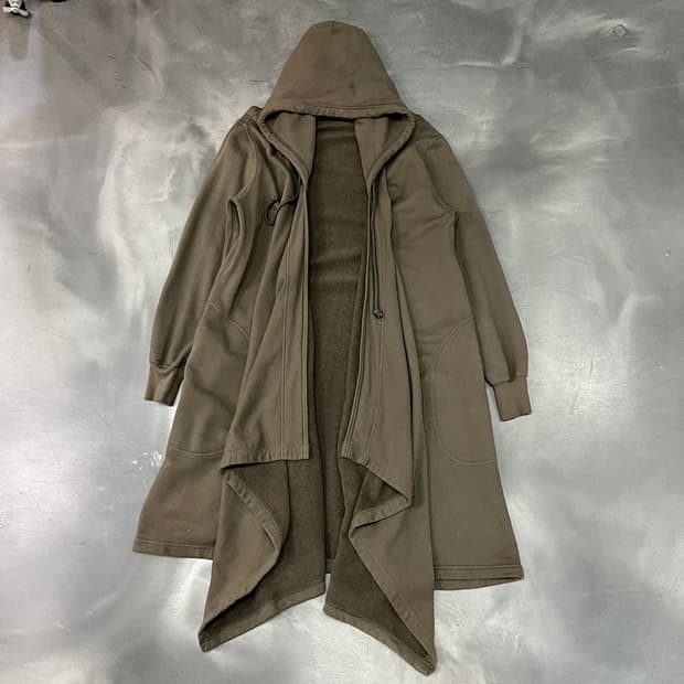  주카 후드 롱 가디건 y15600