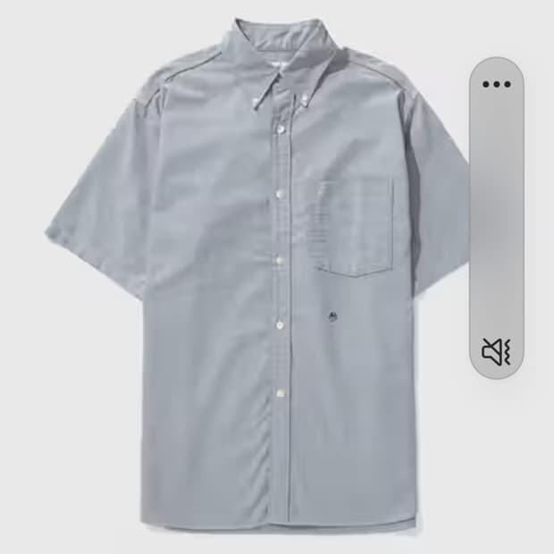 나나미카 윈드셔크 Greyish navy