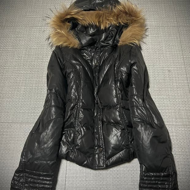 *JPN* y2k 00s archive 락시크 퍼 패딩자켓