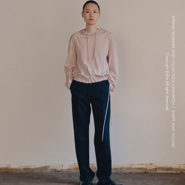 Alte 알테 소프트 나일론 후드 셔츠