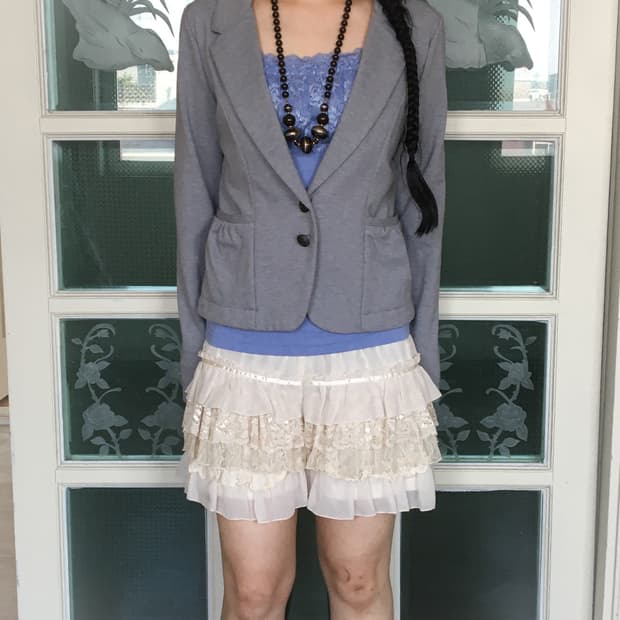 Shirring point jacket