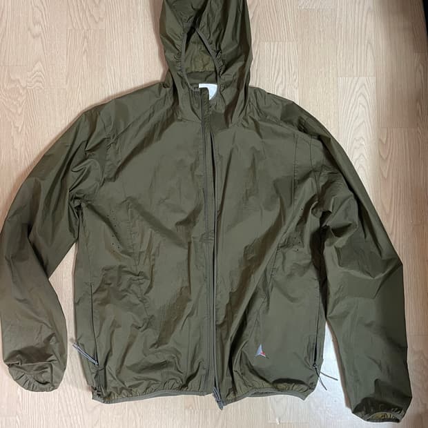 ROA 패커블 윈드 자켓 XL 다크 올리브