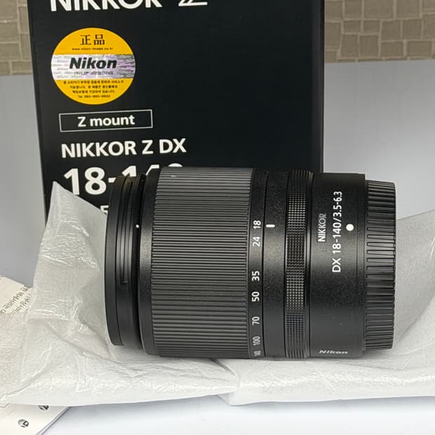 니콘 Z DX 18-140mm F3.5-6.3 VR 렌즈