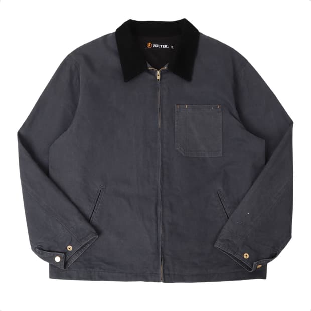 Volcom 볼텍 캔버스 집업 워크자켓