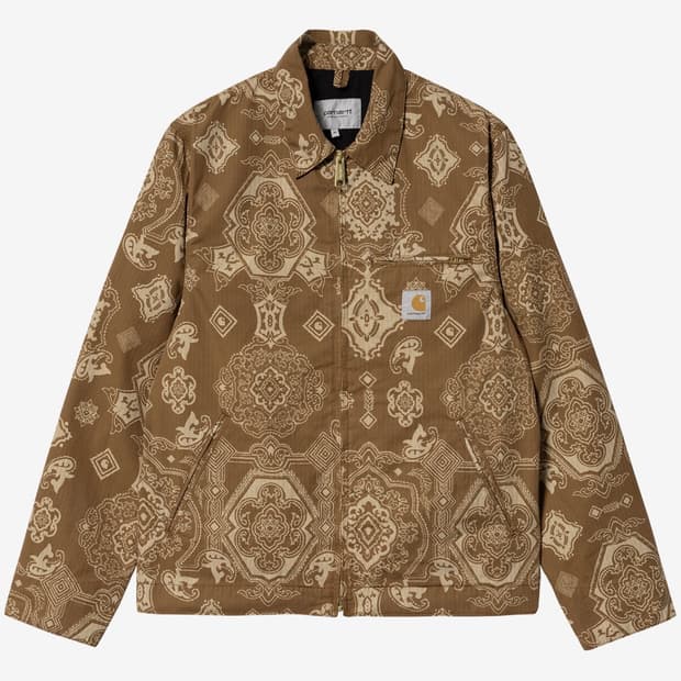 Carhartt WIP 디트로이트 자켓 페이즐리 패턴 (새상품) L