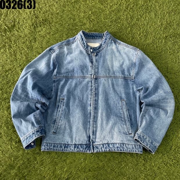 인사일런스 데님 청자켓