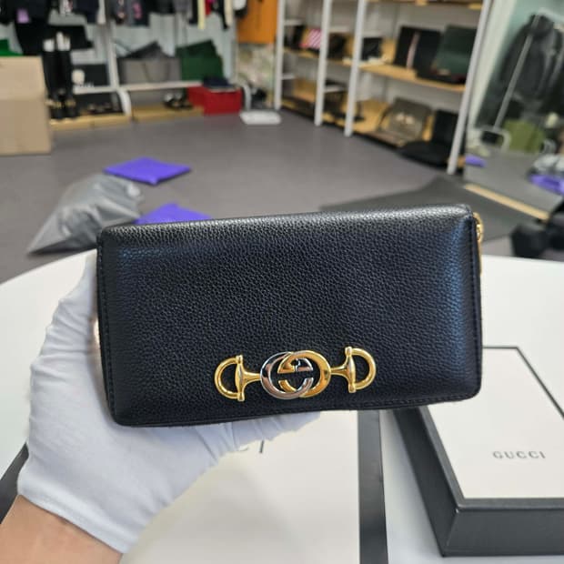 [A급컨디션]구찌 주미 장지갑