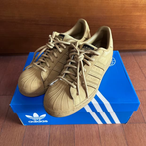 [280] 아디다스 슈퍼스타 골든 베이지 된장