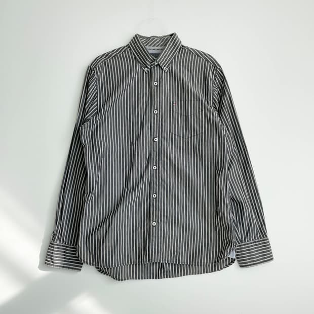 D2  타미힐피거 스트라이프 셔츠 M사이즈