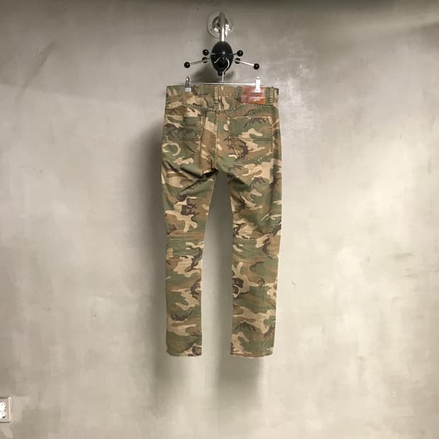 폴로 데님앤서플라이 카모 팬츠 31/32
