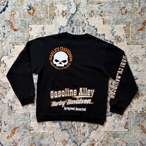 빈티지 할리데이비슨 스웻셔츠