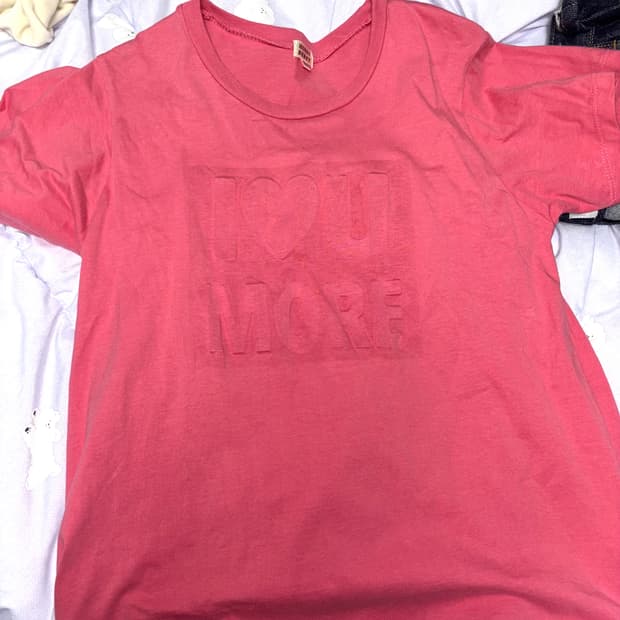 갸루 핫핑크 반팔 