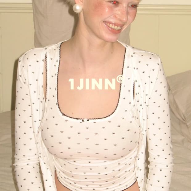 1JINN STUDIO 원진스튜디오 고양이발바닥 나시