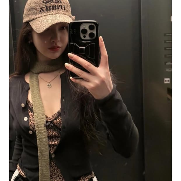 로제프란츠 레오파드 레이스 나시 F (조이 착용)