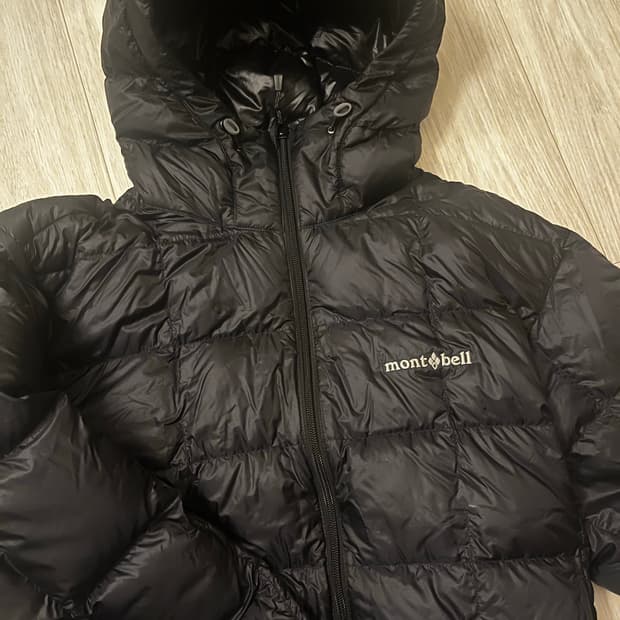 몽벨 슈페리어 다운 파카 블랙 M