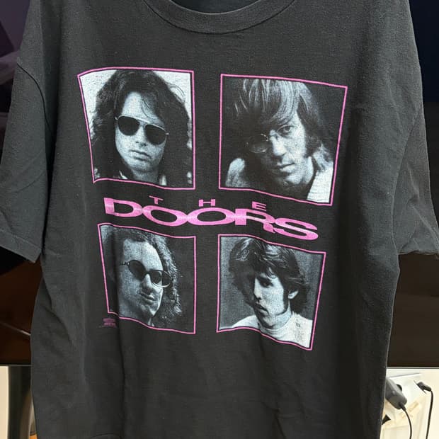 the doors 빈티지 티셔츠 90s