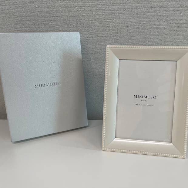 미키모토 브라이덜 컬렉션 포토프레임 액자 MIKIMOTO
