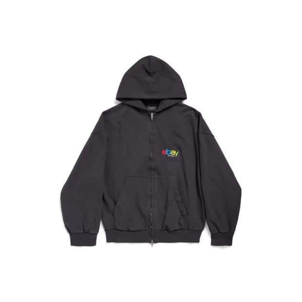 발렌시아가 이베이 후드집업 S size