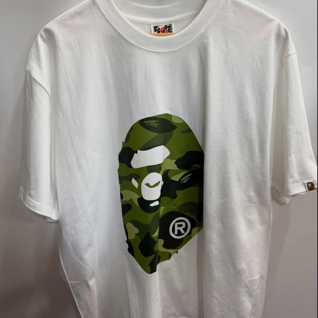 베이프 Bape 카모 반팔