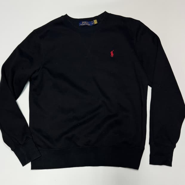 폴로 랄프로렌 신형 라벨 레드포니 스웻 맨투맨 M