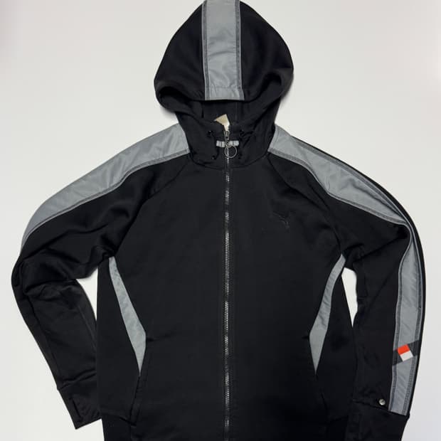 푸마 Puma 기능성 트레이닝 후드집업 블랙