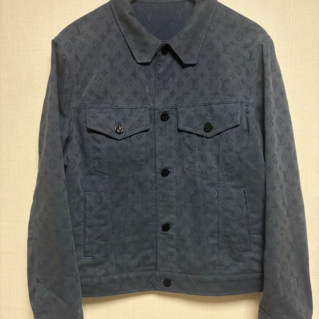 [50/백화점판/새상품급] 루이비통 모노그램 트러커 데님 자켓