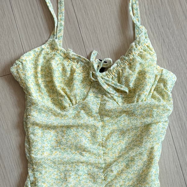 H&m 플로럴 드레스 xxs