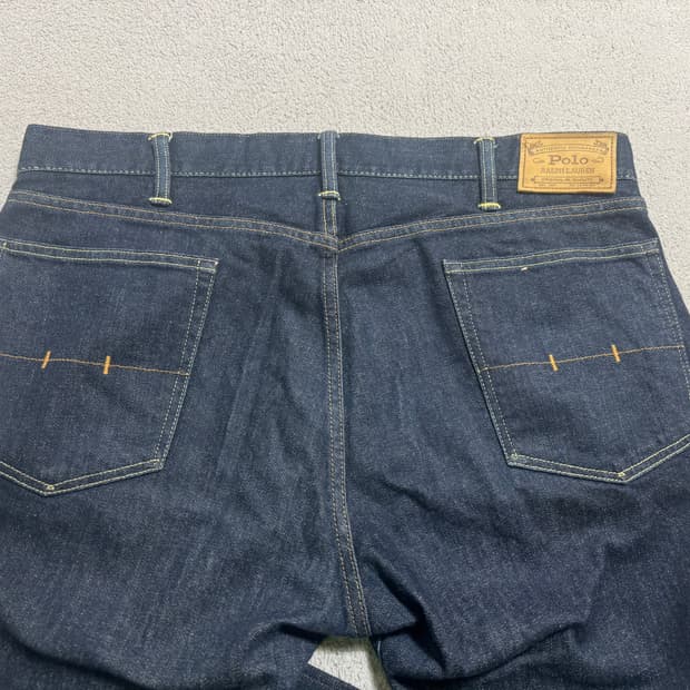 38 매장정품 polo 폴로 랄프로렌 진청 리지드 데님 청바지 