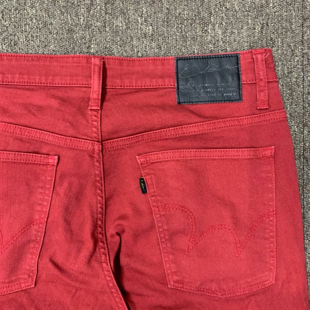 [35] 에드윈 503NBA 레드 데님팬츠