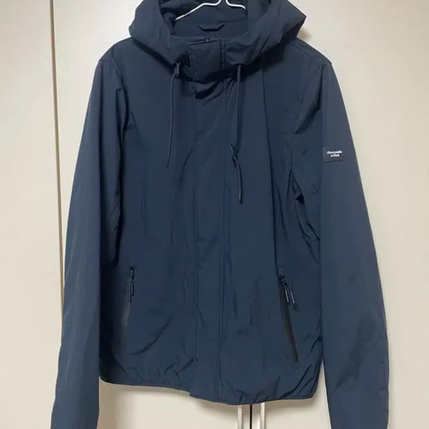 아베크롬비 남성 후드 자켓 M 네이비