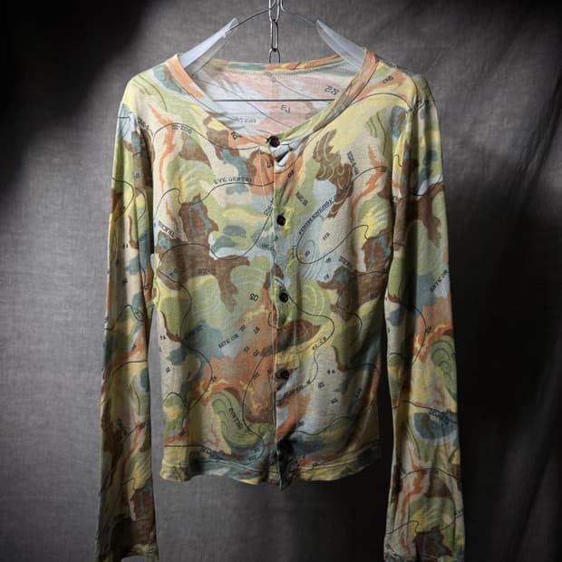 Yohji Yamamoto Femme Geographic Cadigan