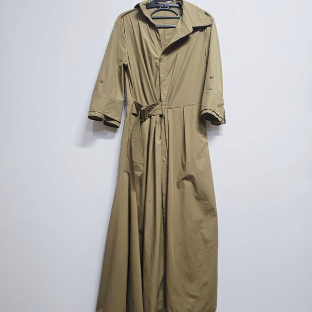 미샤 스튜디오 벨트 롱 원피스