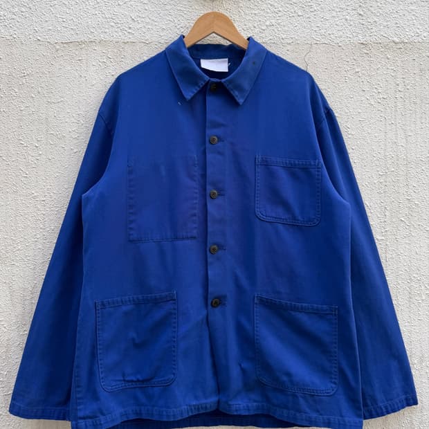 NATURAL PAINT WASHED 1970s 유로피안워크자켓