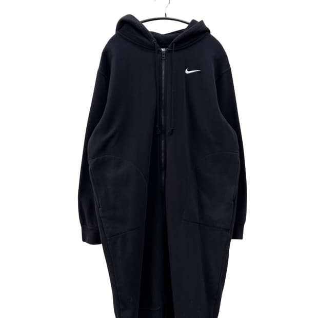 나이키 플리스 기모 롱 풀 후드 집업 