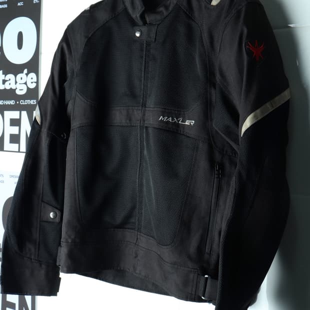 (L-XL) 맥슬러 집업 바람막이 점퍼자켓 바이크 보호-H34898