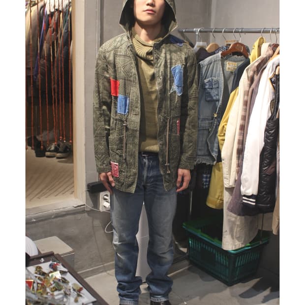 모시모 패치워크 필드자켓 Mossimo