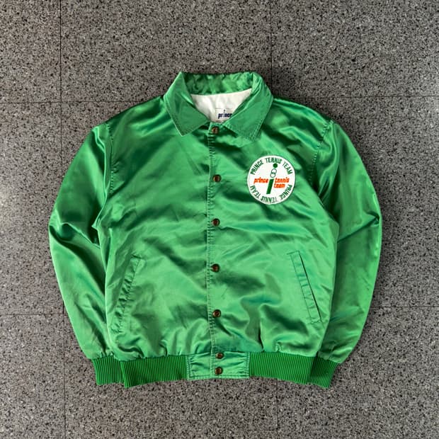 vintage prince tennis team coach jacket 