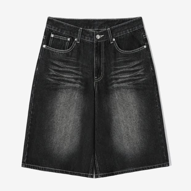 트릴리온 버뮤다 데님 쇼츠 M