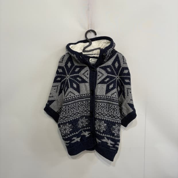 빈폴 여성 눈꽃 후드 니트 85