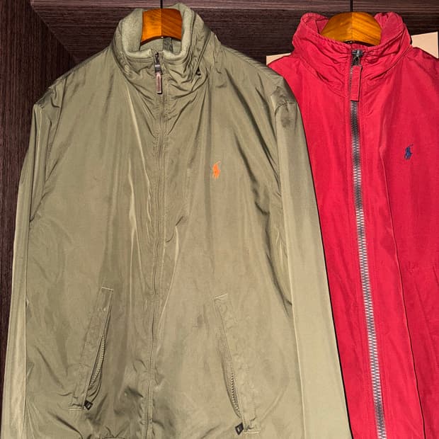 폴로 블루종 오렌지포니 