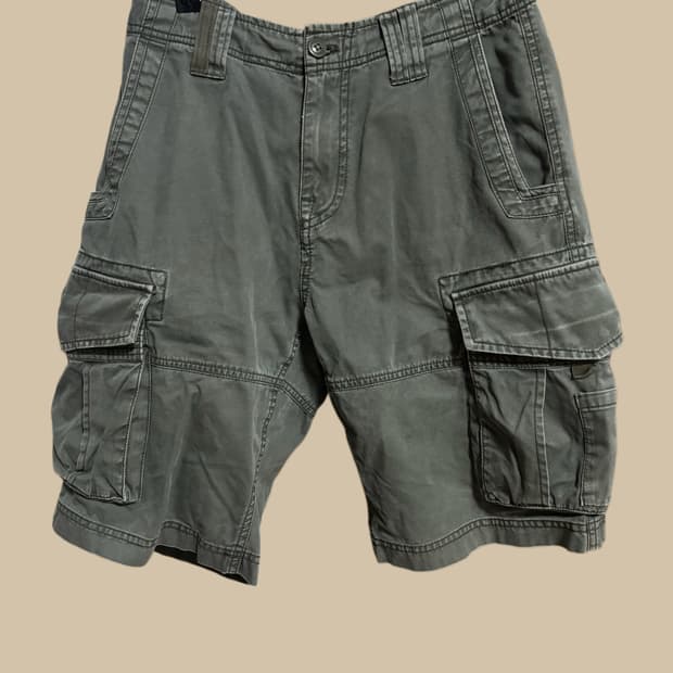 빈티지 밀리터리 카고 반바지