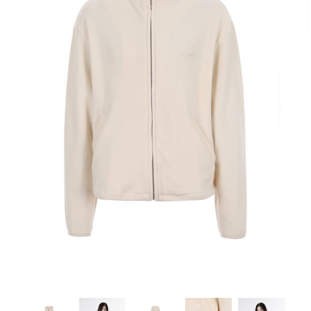 wsc아카이브 Snow fleece zip-up 002